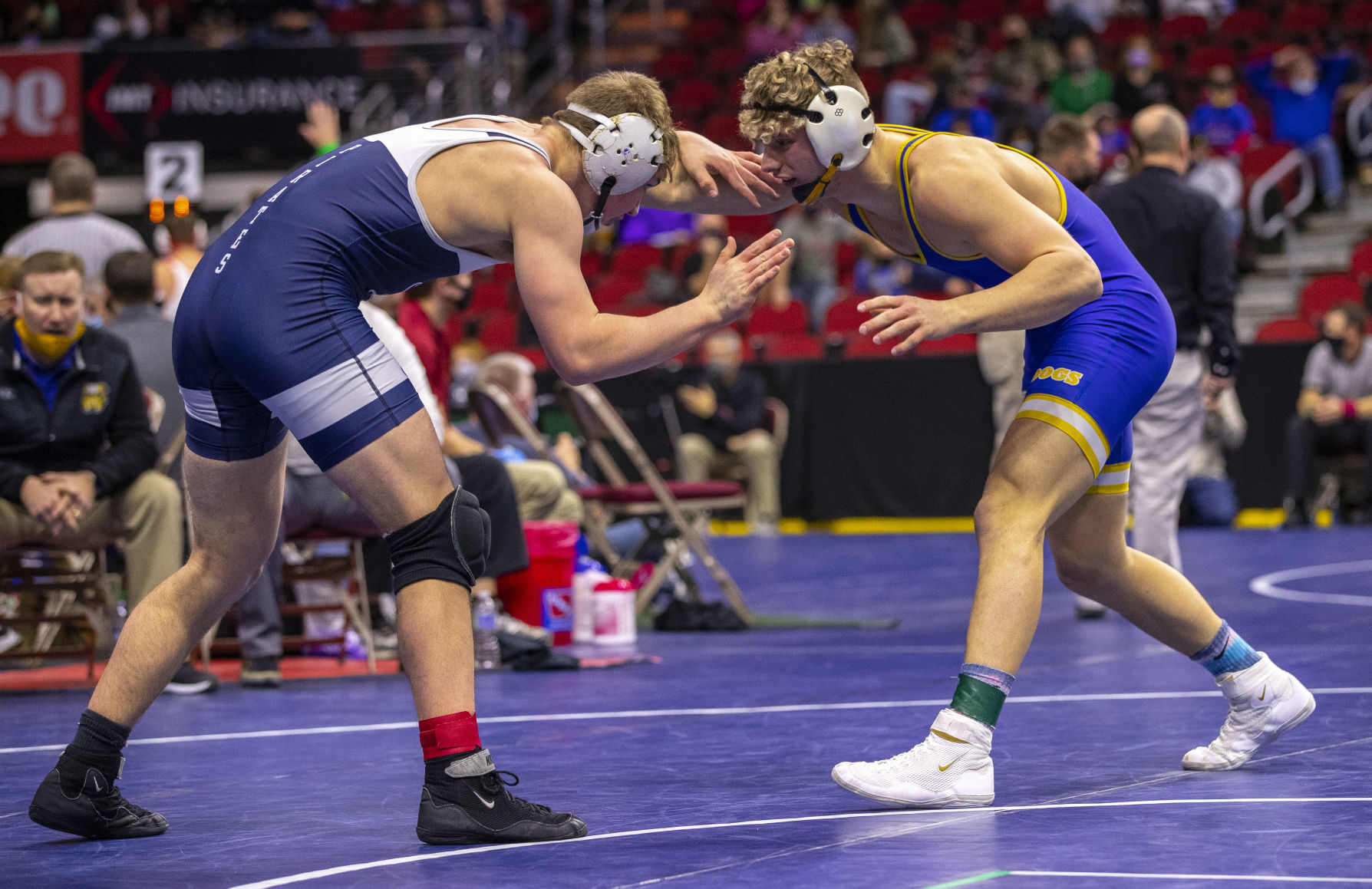 State Wrestling Friday Semi 1A 21